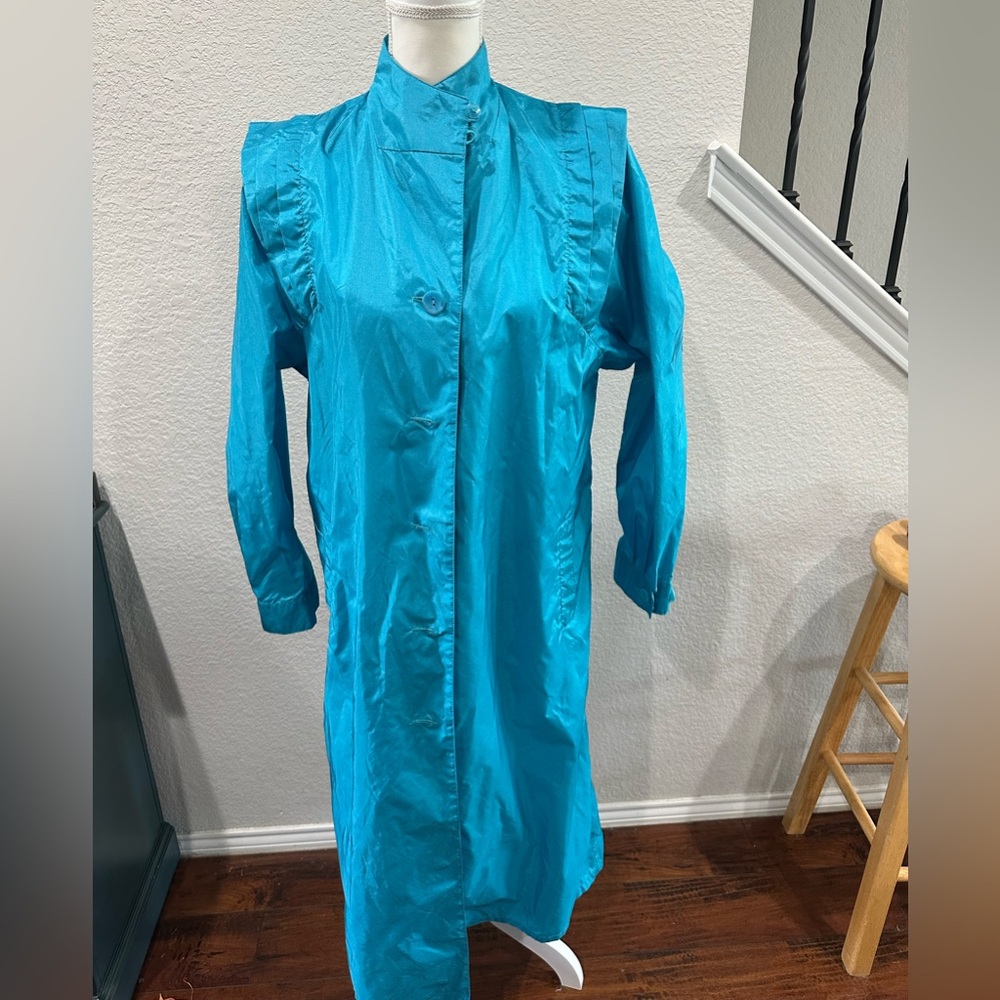 Totes Blue Rain  Coat size 12